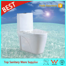 Foshan Sanitär Ware Lieferant Weiße Farbe S-Siphon Siphon Jet One Piece Toiletten